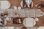 Organic Cotton Macrame Placemat Set of 2