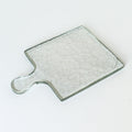Hammered Glass Serving Boards Clear