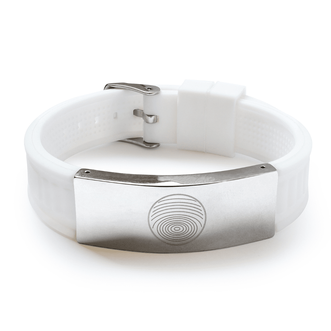 EMF Defense Bracelet White