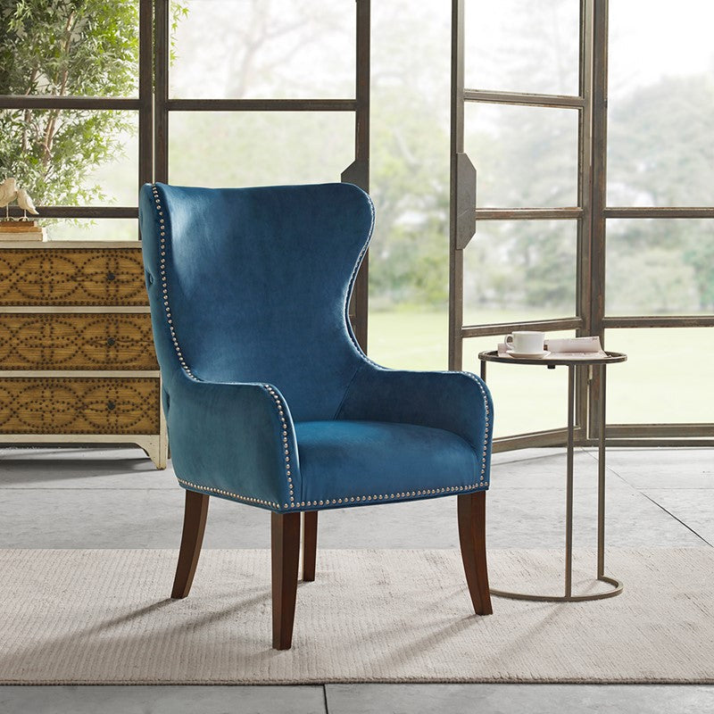Hancock Button Tufted Back Accent Chair Main image