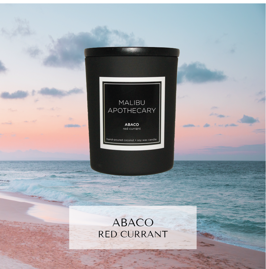Mini Matte Black Candle Abaco
