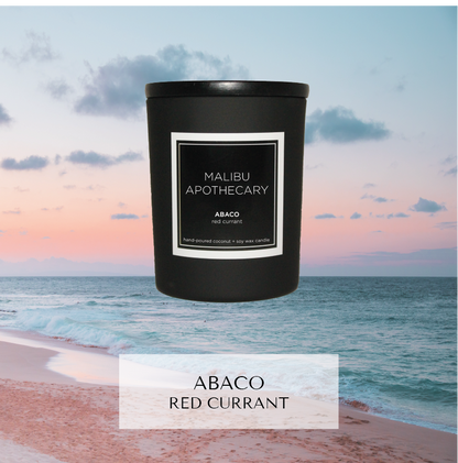 Mini Matte Black Candle Abaco