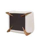 Alpine 44" Sherpa Arm Chair, Ivory White Boucle