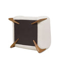 Alpine 44" Sherpa Arm Chair, Ivory White Boucle