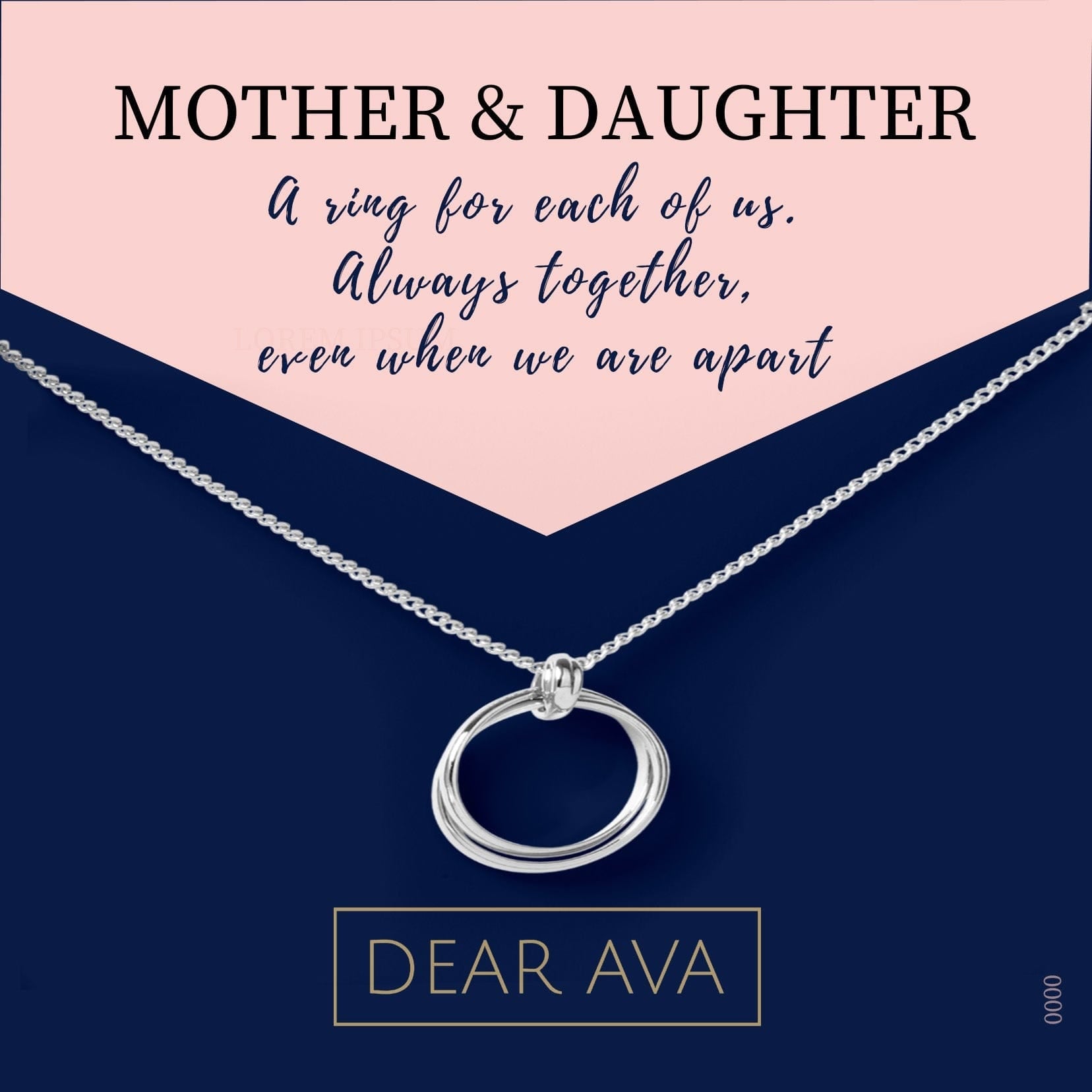Always Together - Mother & Daughter Silver