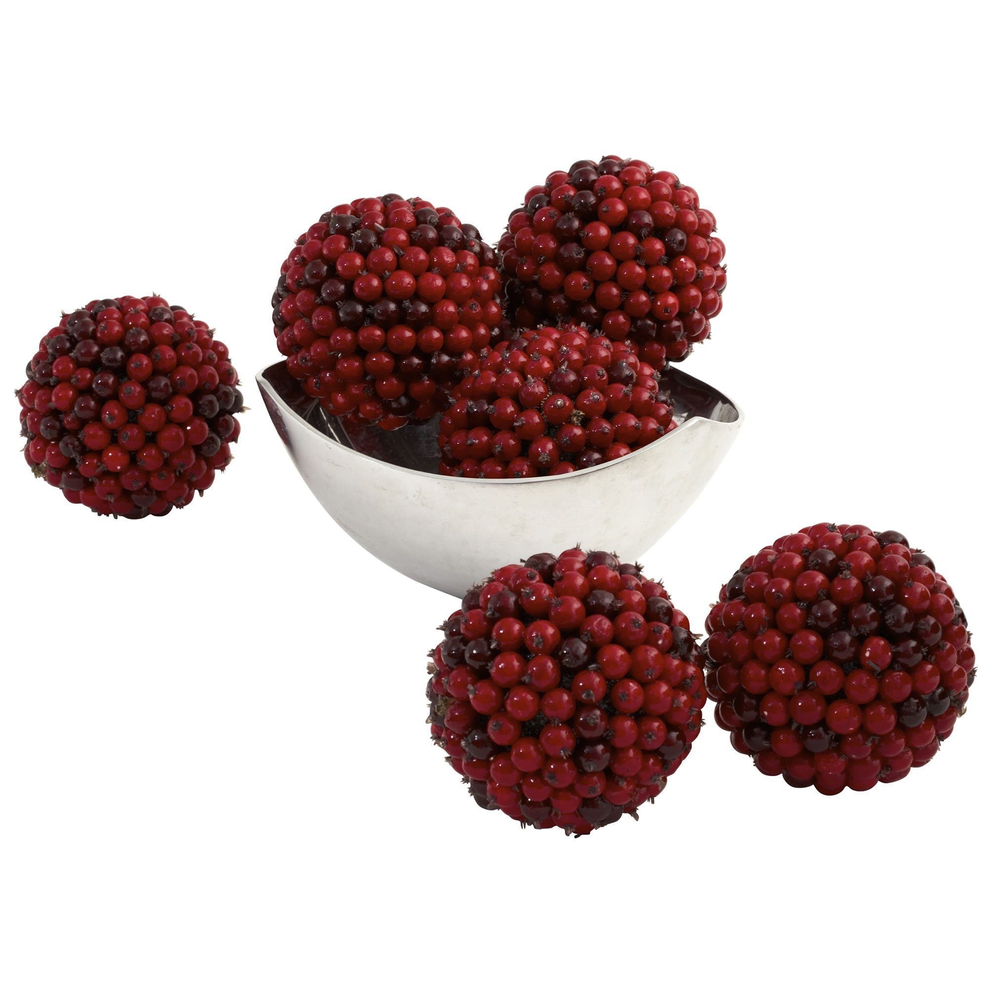 5” Red Berry Ball (Set of 6) Main image