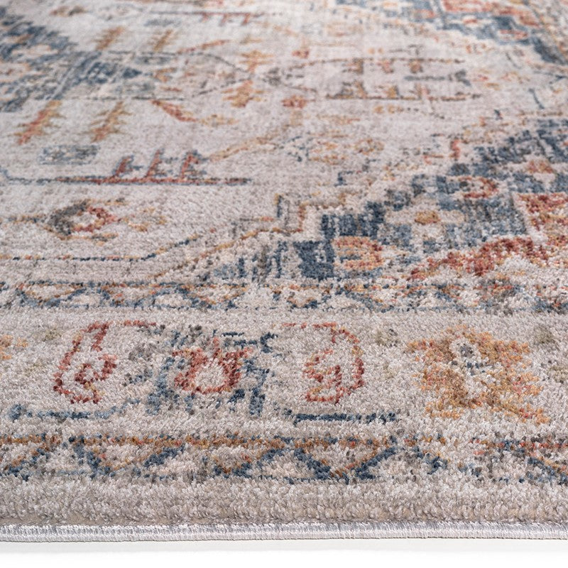 Jasmine Vintage Medallion Woven Area Rug