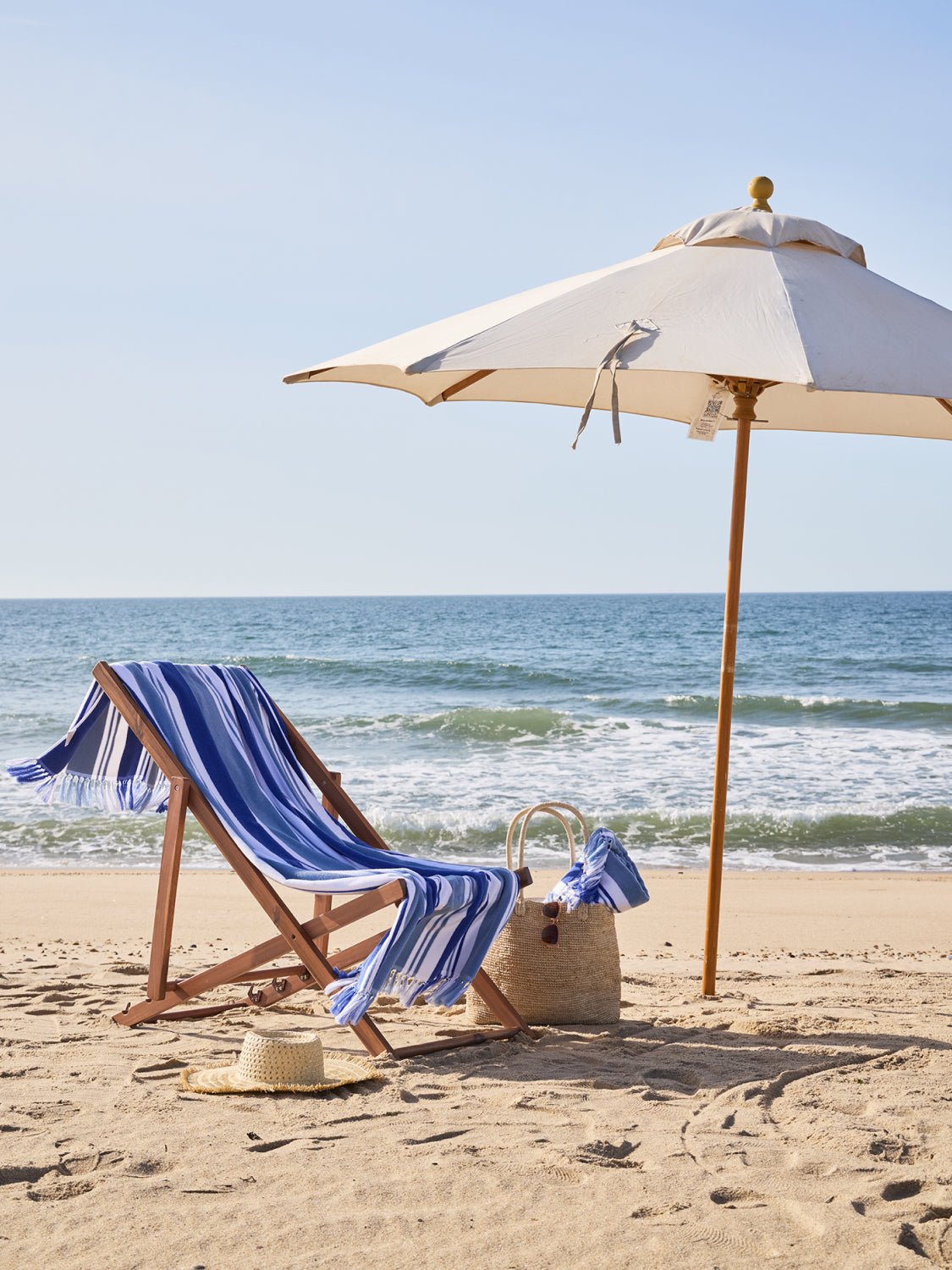 Bahama Blue Harbour Cabana Beach Towel Secondary image