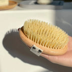Bamboo Dry Brush for Body – Exfoliate & Improve Circulation