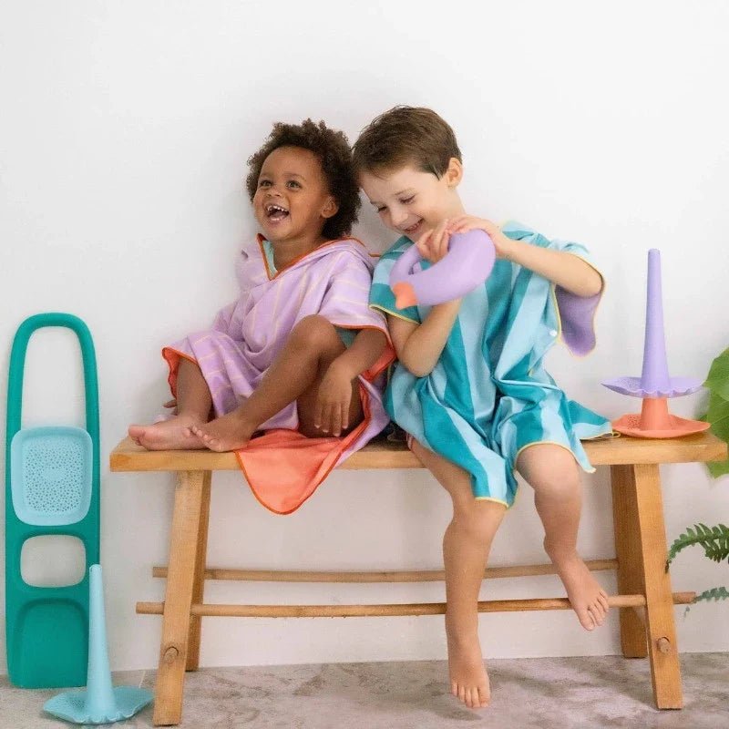 Beach Poncho – Quick-Drying Microfiber Kids Towel