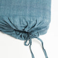 Linen Duvet Cover Set - Denim Blue