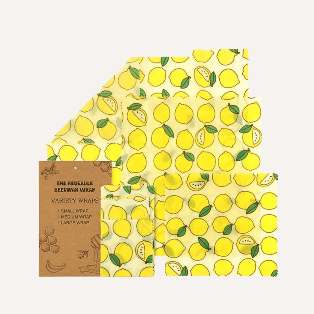Beeswax Food Wraps – Reusable & Sustainable Food Storage Lemon