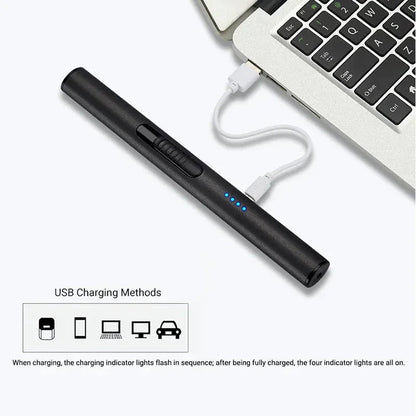 Black Flameless Lighter
