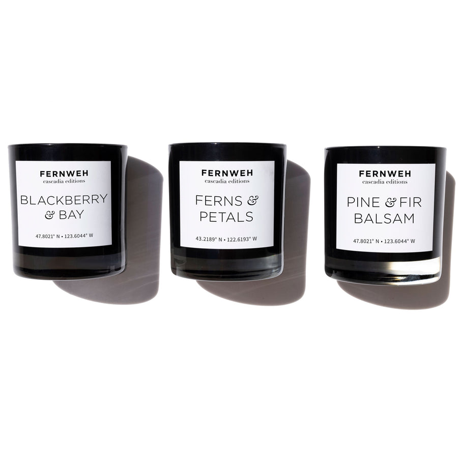 Blackberry & Bay Scented Soy Candle