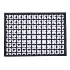 Breeze Block double-sided Woven Placemat-Black
