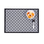 Breeze Block double-sided Woven Placemat-Black