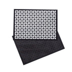 Breeze Block double-sided Woven Placemat-Black