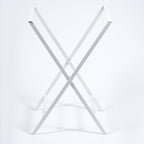 Breeze Block Metal Serving Tray + Stand Set-Pink