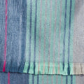Brushed Alpaca Striped Scarf