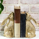 8.5" Gold Bunny Book Ends
