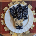 Butterfly Handwoven Iraca Napkin Ring