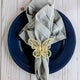 Butterfly Handwoven Iraca Napkin Ring