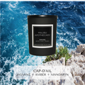 Mini Matte Black Candle Cap-d'Ail