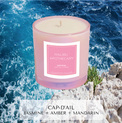 Iridescent Pink Candle Cap-d'Ail