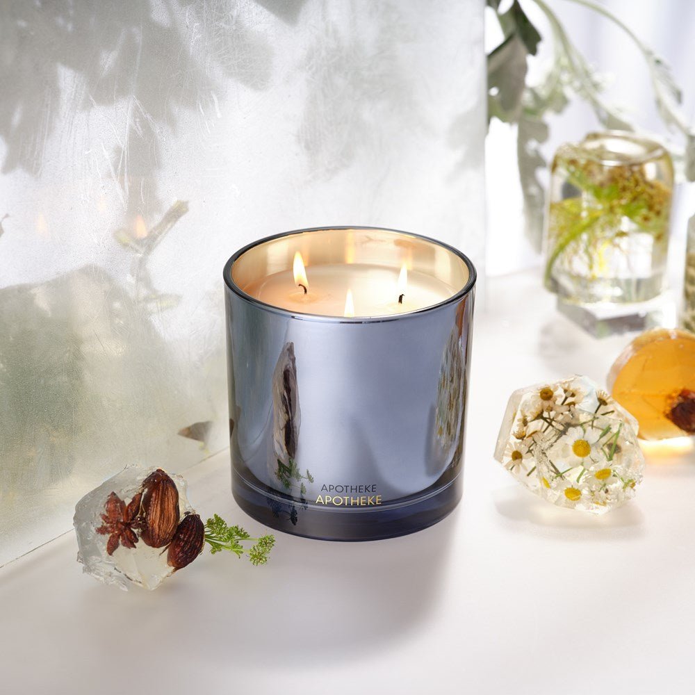 Cardamom Chestnut 3-Wick Candle Secondary image