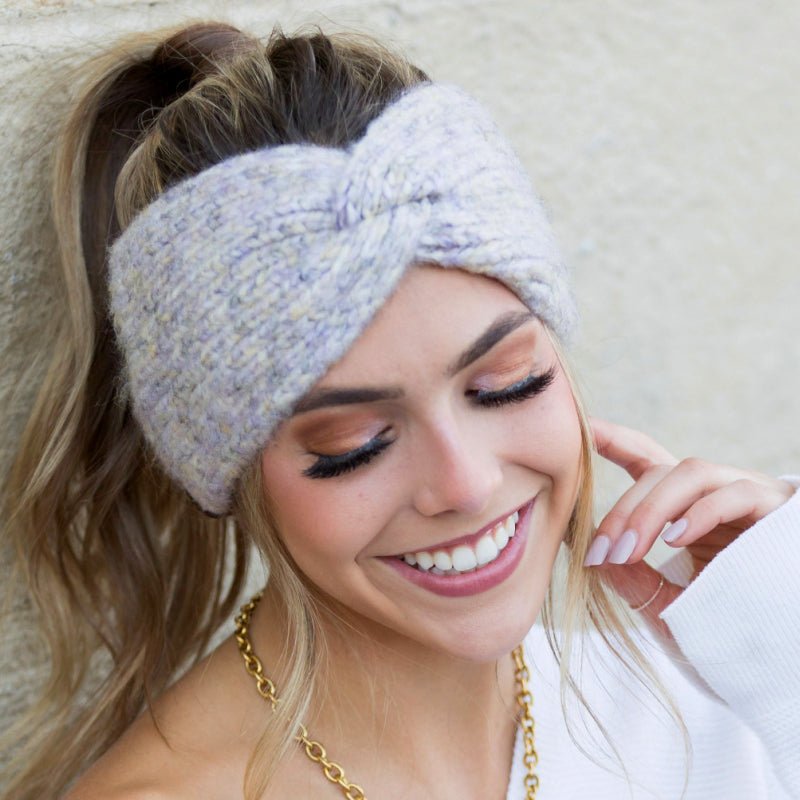C.C® Cozy Marled Twist Headwrap