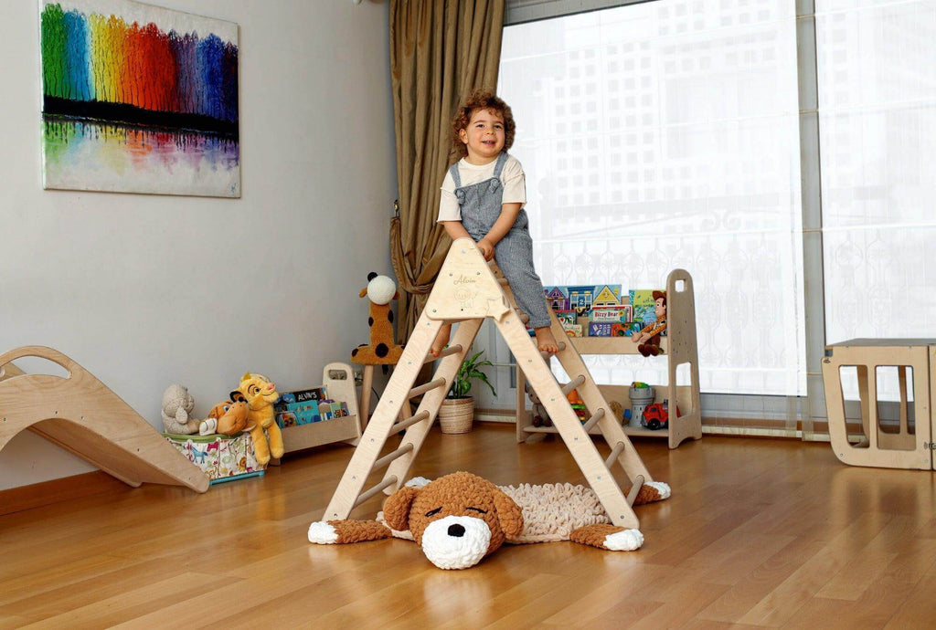Climbing Triangle with Tent Cover, Mat, Ramp