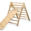 Climbing Triangle with Tent Cover, Mat, Ramp No Tent Cover and Play Mat With Rockwall Ramp