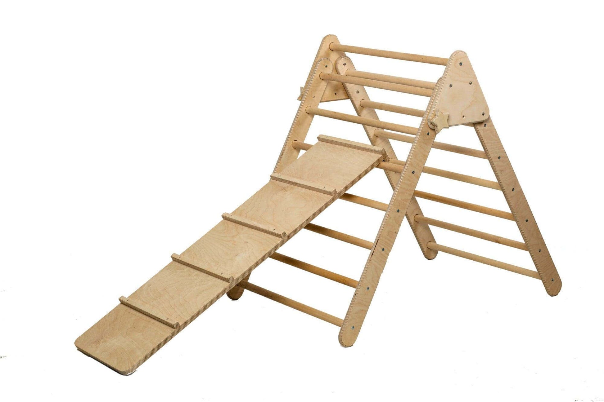 Climbing Triangle with Tent Cover, Mat, Ramp No Tent Cover and Play Mat With Ladder Ramp