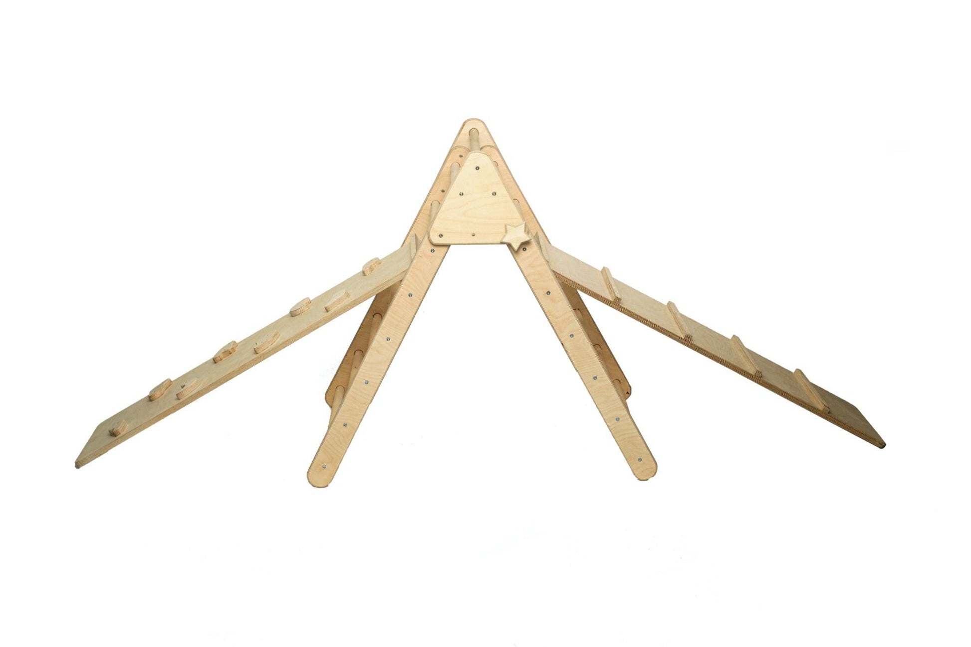 Climbing Triangle with Tent Cover, Mat, Ramp No Tent Cover and Play Mat With 2 Ramps
