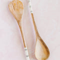 Striped Salad Servers