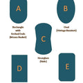 Covered Foam Mattress Pad - 1.5 inches Thick - Wrapped in Waterproof Material - Custom Made Size and Shape