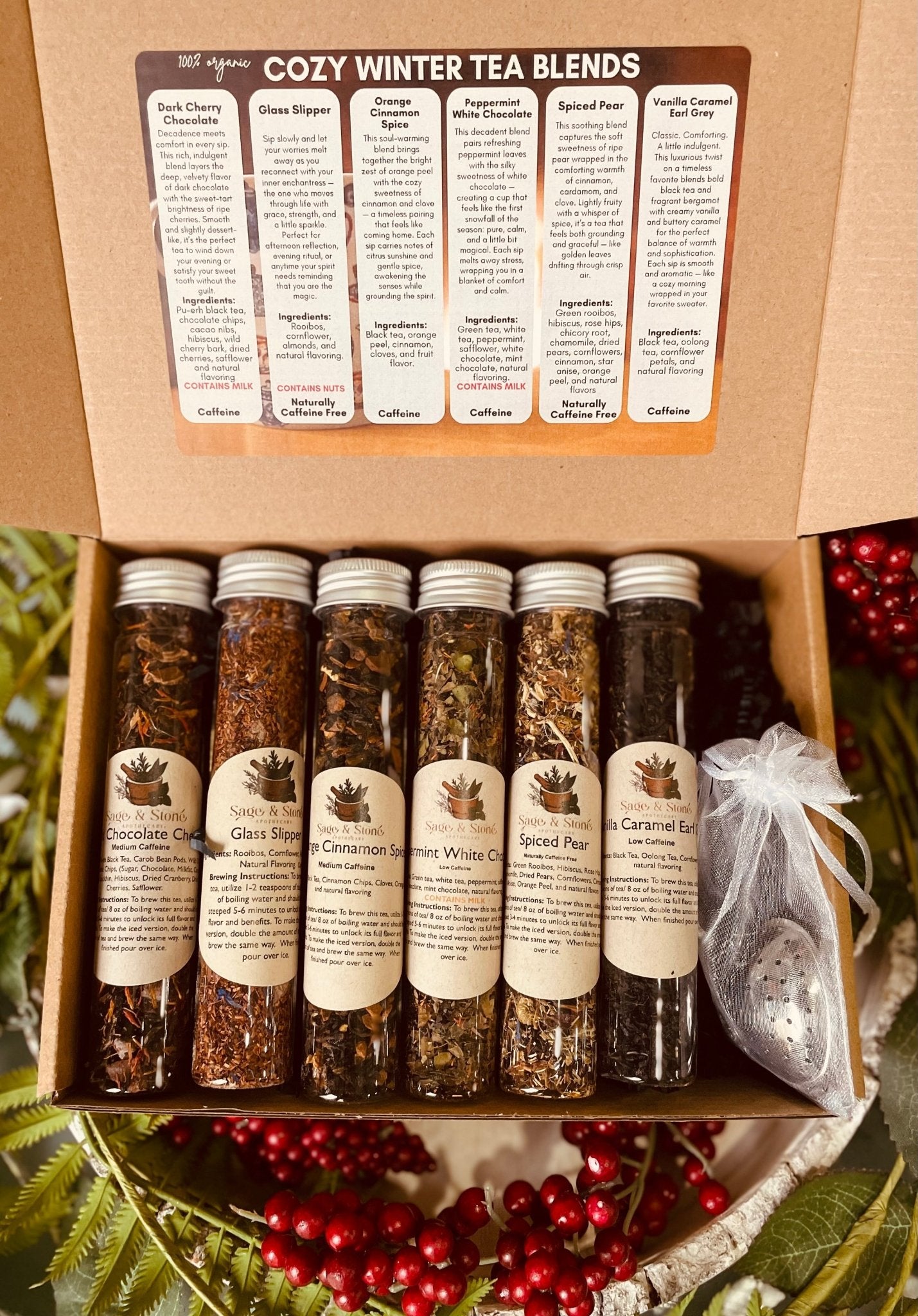 Cozy Winter Tea Sampler