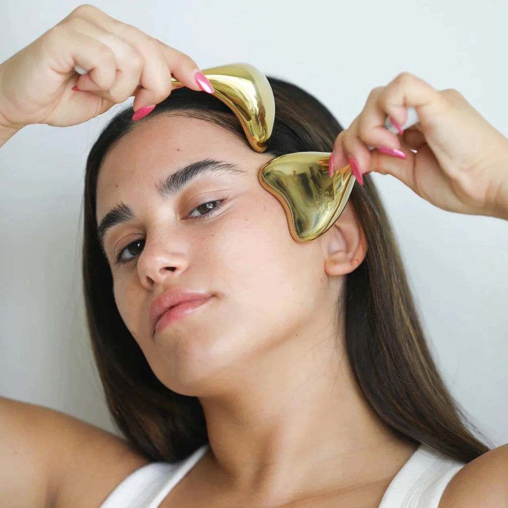 Cryo Face Sculpting Gua Sha for Wrinkles - Hypoallergenic and Instant Cool Secondary image