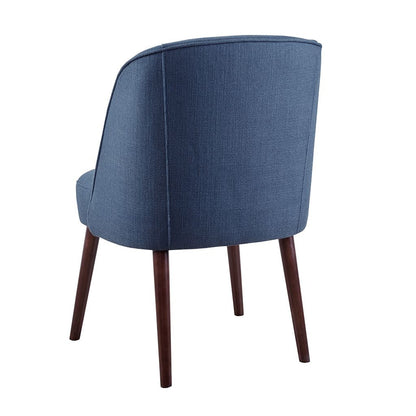 Bexley Rounded Back Dining Chair in Blue