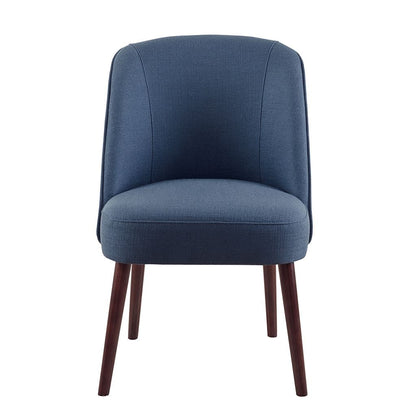 Bexley Rounded Back Dining Chair in Blue
