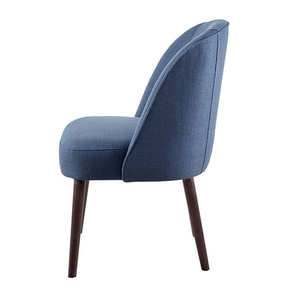 Bexley Rounded Back Dining Chair in Blue