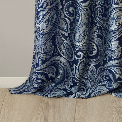 Aubrey Jacquard Curtain Panel Pair
