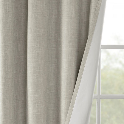 Maya Printed Heathered Blackout Window Patio Panel