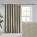 Maya Printed Heathered Blackout Window Patio Panel
