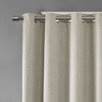 Maya Printed Heathered Blackout Window Patio Panel
