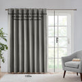 Maya Printed Heathered Blackout Window Patio Panel