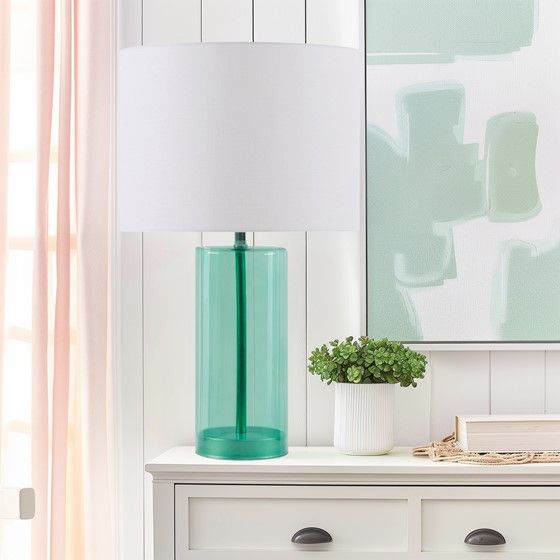 Glass Table Lamp