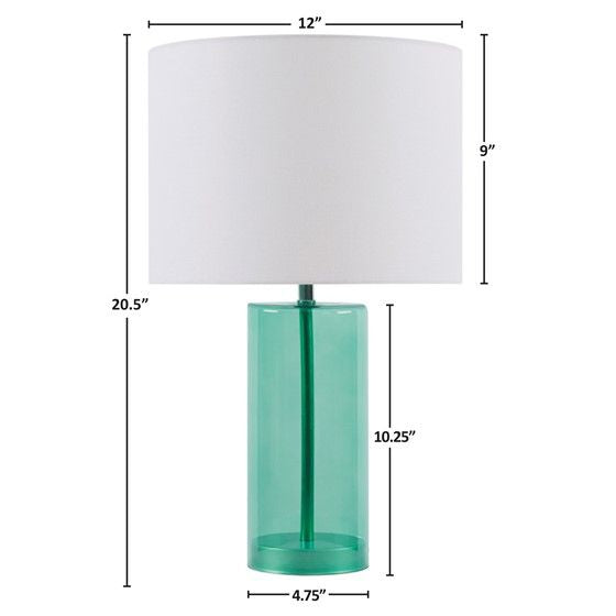 Glass Table Lamp