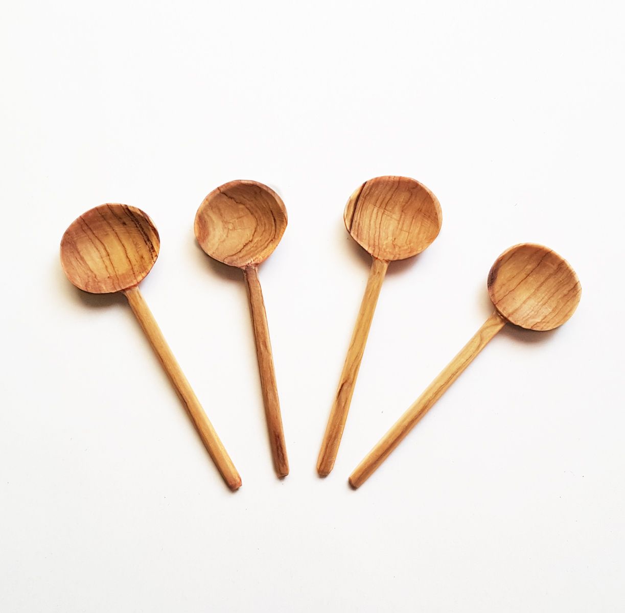 Olive Wood Coffee Spoon Set Secondary image