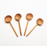 Olive Wood Coffee Spoon Set